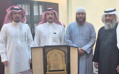 زيارة المدير التنفيذي لجمعية الإحسان لشؤون الموتى بمحافظة وادي الدواسر للأوقاف